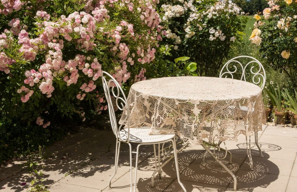 fliseterrasse eller stenterrasse